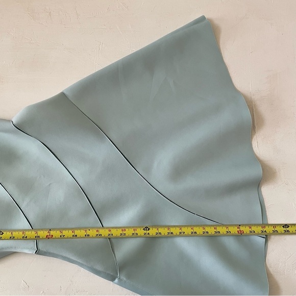 Sachin + Babi Baby Blue Diagonal Trim Y2K Mini A-Line Sleeveless Dress Size 2 - Picture 6 of 11